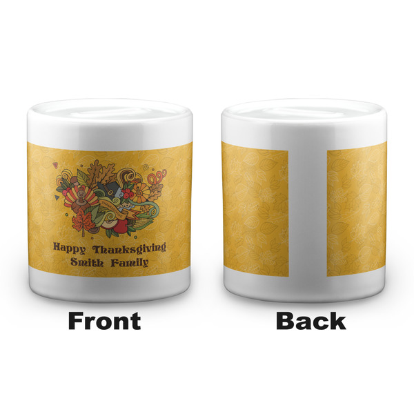 Happy Thanksgiving Coin Bank - Apvl