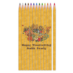 Happy Thanksgiving Colored Pencils (Personalized)