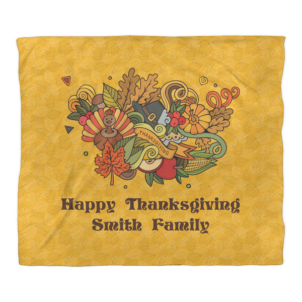 Happy Thanksgiving Comforter - King - Front