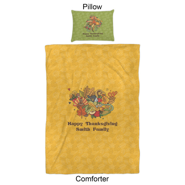 Happy Thanksgiving Comforter Set - Twin XL - Approval