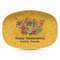 Happy Thanksgiving Microwave & Dishwasher Safe CP Plastic Platter - Main