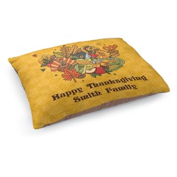 Happy Thanksgiving Dog Bed - Medium w/ Name or Text