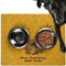 Happy Thanksgiving Dog Food Mat - Large w/ Name or Text