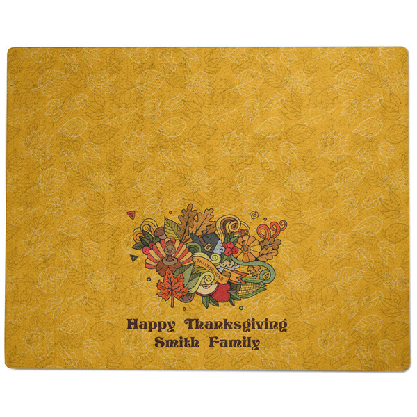 Happy Thanksgiving Dog Food Mat - Large without Bowls