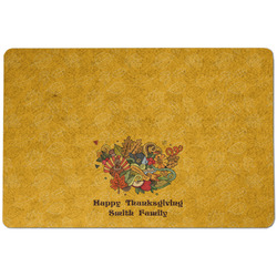 Happy Thanksgiving Dog Food Mat w/ Name or Text