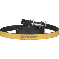 Happy Thanksgiving Dog Leash (Personalized)