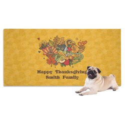 Happy Thanksgiving Dog Towel (Personalized)