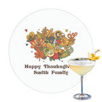 Happy Thanksgiving Printed Drink Topper (Personalized)