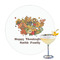 Happy Thanksgiving Drink Topper - Large - Single with Drink