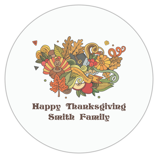 Happy Thanksgiving Drink Topper - Medium - Single
