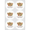 Happy Thanksgiving Drink Topper - XLarge - Set of 6