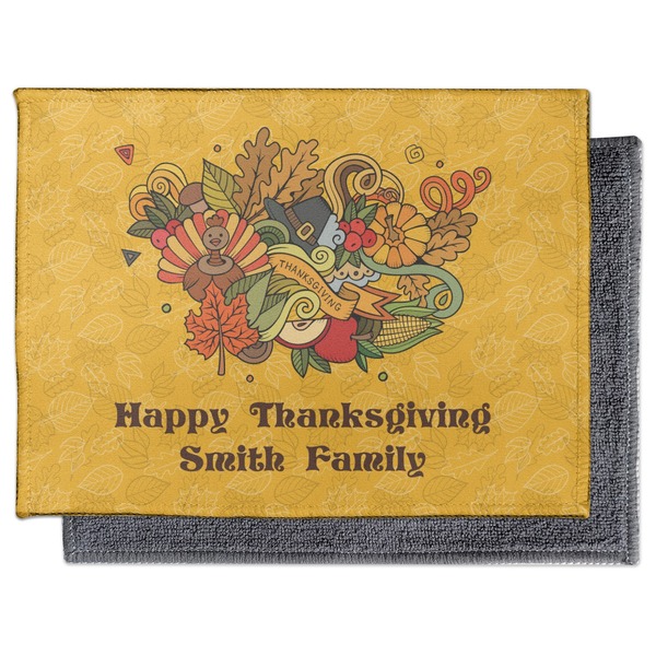 Happy Thanksgiving Electronic Screen Wipe - Flat