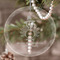 Happy Thanksgiving Engraved Glass Ornament (Personalized)