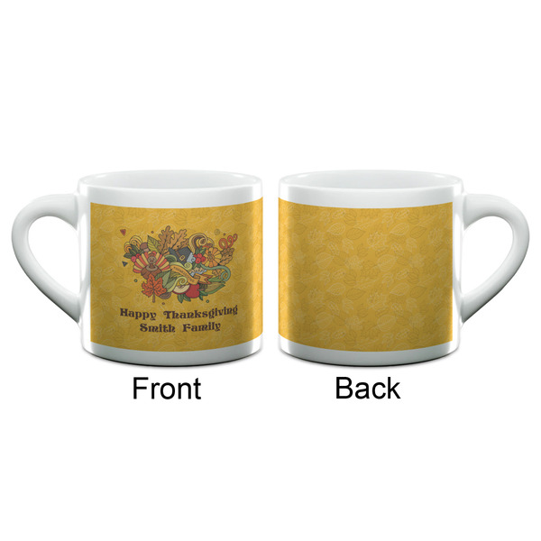 Happy Thanksgiving Espresso Cup - 6oz (Double Shot) (APPROVAL)