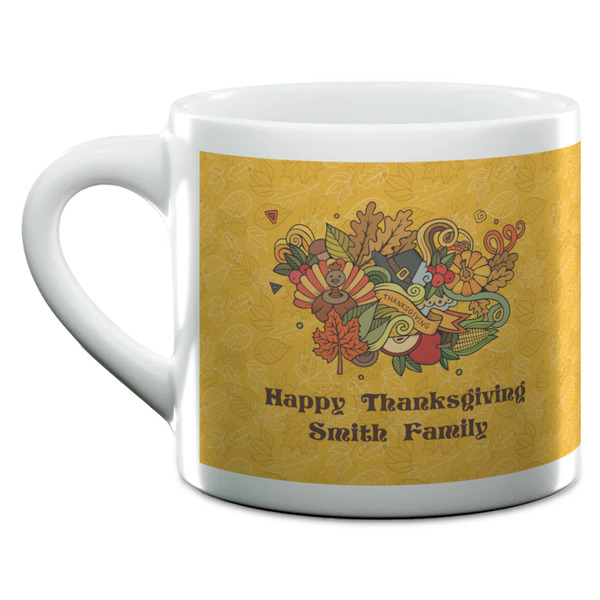 Happy Thanksgiving Espresso Cup - 6oz (Double Shot) (MAIN)
