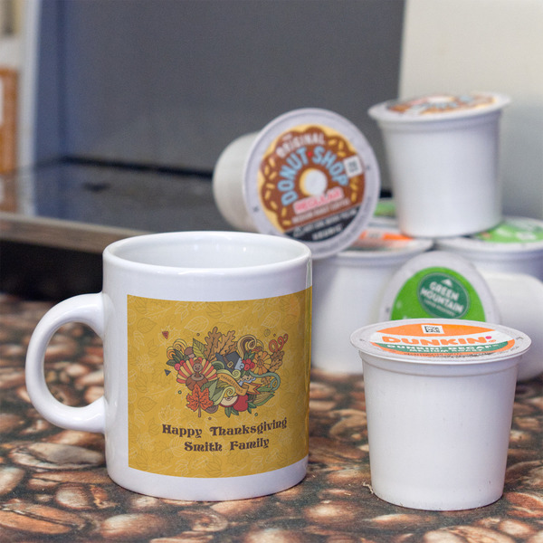 Happy Thanksgiving Espresso Cup - Single Lifestyle