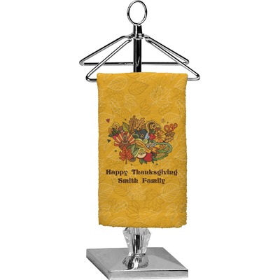 Happy Thanksgiving Finger Tip Towel - Full Print (Personalized)