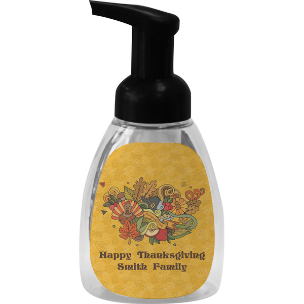 Custom Happy Thanksgiving Foam Soap Bottle (Personalized)