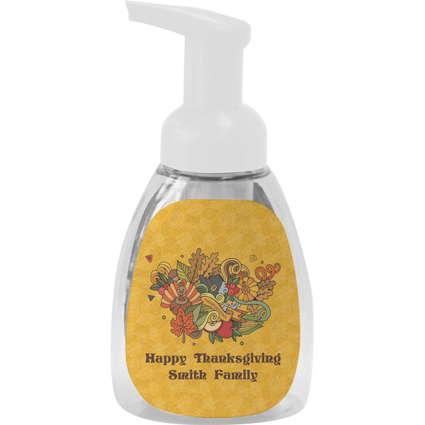 Custom Happy Thanksgiving Foam Soap Bottle (Personalized)
