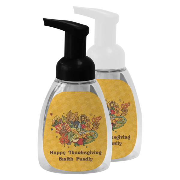 Happy Thanksgiving Foam Soap Bottles - Main