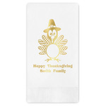 Happy Thanksgiving Guest Napkins - Foil Stamped (Personalized)
