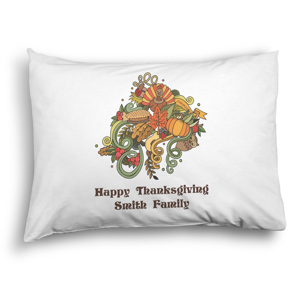 Custom Happy Thanksgiving Pillow Case - Standard - Graphic (Personalized)