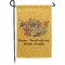 Happy Thanksgiving Small Garden Flag - Double Sided w/ Name or Text