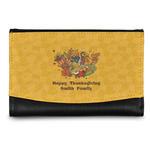 Happy Thanksgiving Genuine Leather Women's Wallet - Small (Personalized)