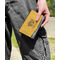 Happy Thanksgiving Genuine Leather Womens Wallet - In Context