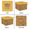 Happy Thanksgiving Gift Boxes with Lid - Canvas Wrapped - Large - Approval