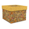 Happy Thanksgiving Gift Boxes with Lid - Canvas Wrapped - Large - Front/Main