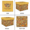 Happy Thanksgiving Gift Boxes with Lid - Canvas Wrapped - Small - Approval
