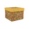Happy Thanksgiving Gift Boxes with Lid - Canvas Wrapped - Small - Front/Main