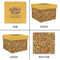 Happy Thanksgiving Gift Boxes with Lid - Canvas Wrapped - X-Large - Approval