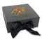 Happy Thanksgiving Gift Boxes with Magnetic Lid - Black - Front (angle)