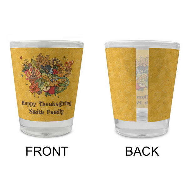 Happy Thanksgiving Glass Shot Glass - Standard - APPROVAL