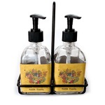 Happy Thanksgiving Glass Soap & Lotion Bottles (Personalized)
