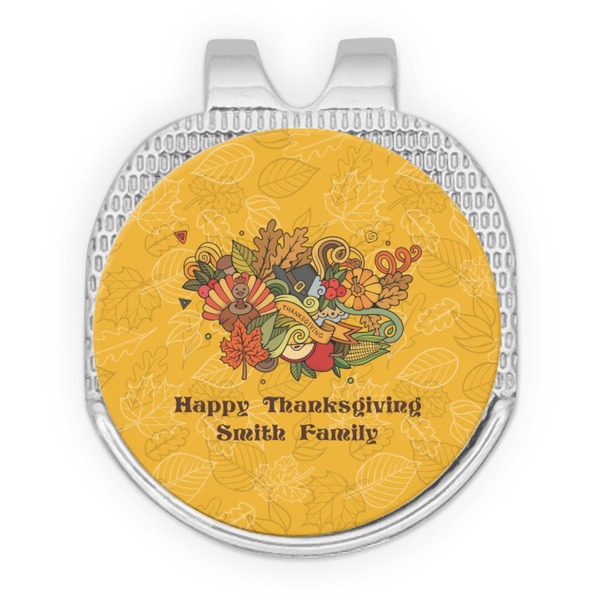 Happy Thanksgiving Golf Ball Hat Marker Hat Clip