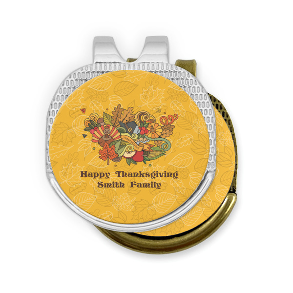 Happy Thanksgiving Golf Ball Marker Hat Clip - PARENT/MAIN