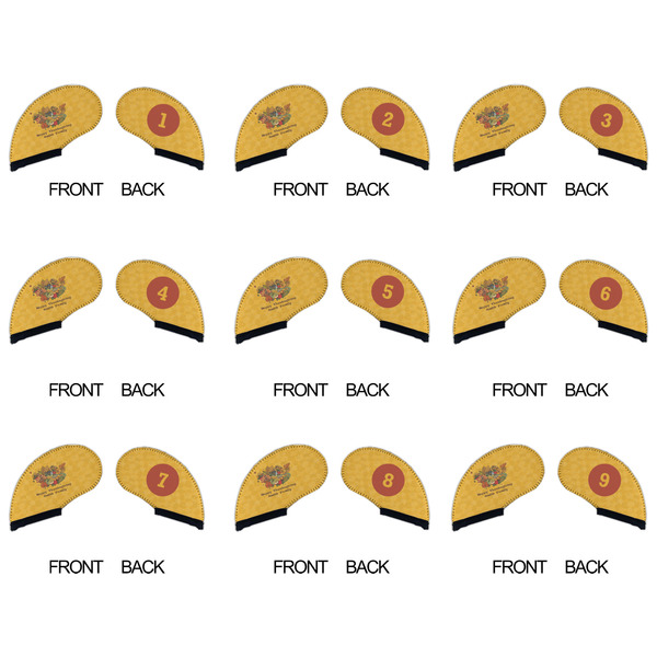 Happy Thanksgiving Golf Club Covers - APPROVAL (set of 9)