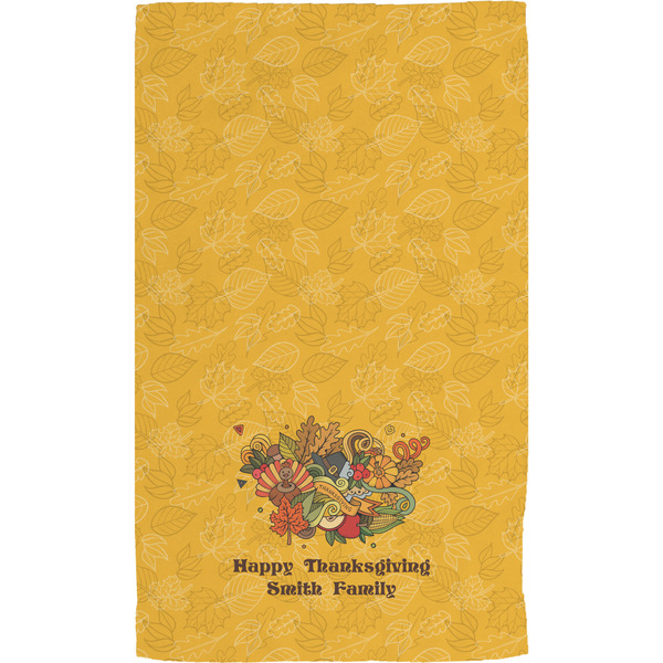 Happy Thanksgiving Hand Towel (Personalized) Full