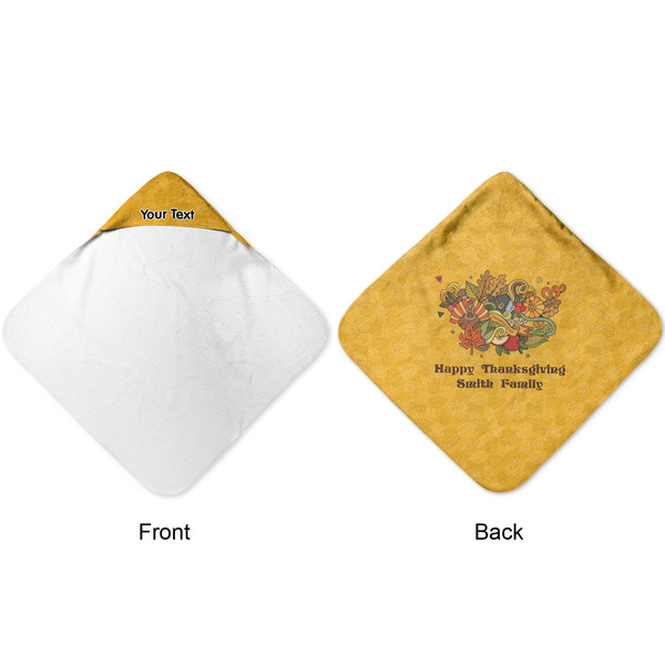 Happy Thanksgiving Hooded Baby Towel- Approval