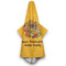 Happy Thanksgiving Hooded Towel - Hanging