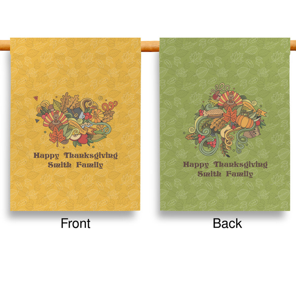 Happy Thanksgiving House Flags - Double Sided - APPROVAL