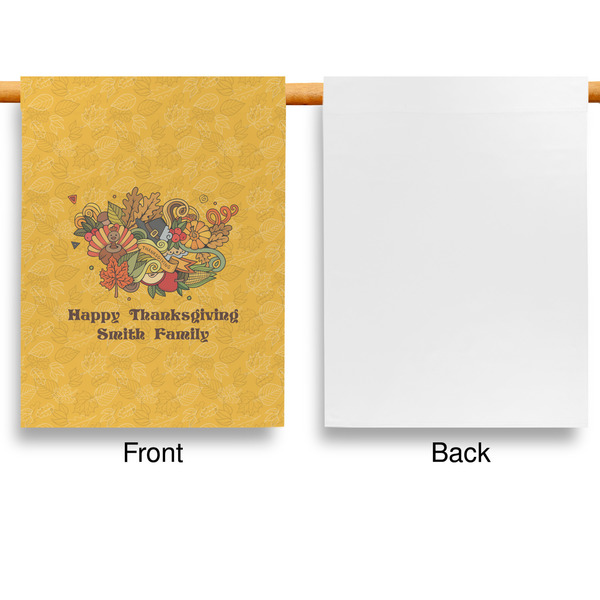 Happy Thanksgiving House Flags - Single Sided - APPROVAL