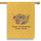 Happy Thanksgiving 28" House Flag (Personalized)