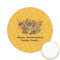 Happy Thanksgiving Printed Cookie Topper - 2.15" (Personalized)