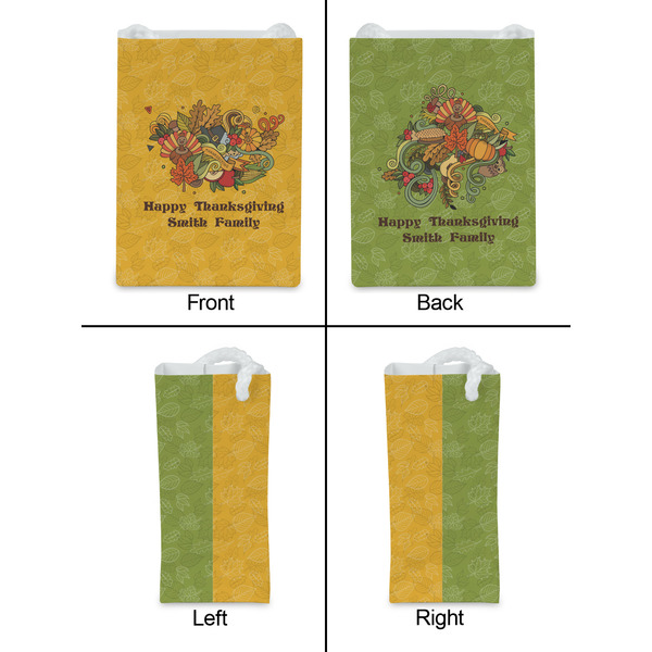 Happy Thanksgiving Jewelry Gift Bag - Gloss - Approval