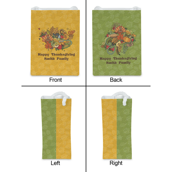 Happy Thanksgiving Jewelry Gift Bag - Matte - Approval