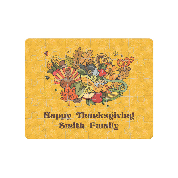 Custom Happy Thanksgiving Jigsaw Puzzles (Personalized)